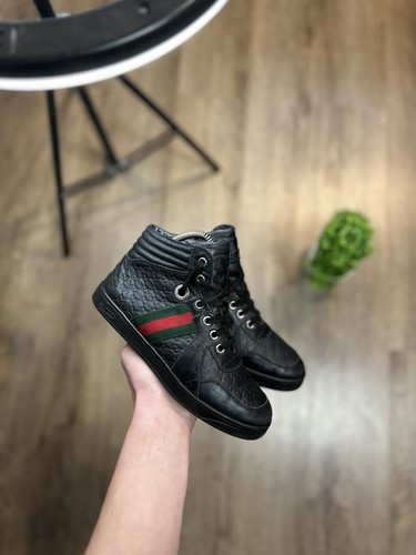 Gucci scarpe pelle monogramma