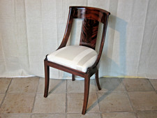 Gruppo di 4 Sedie in mogano