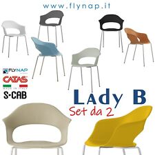 SCAB DESIGN SET DA 2 SEDIE