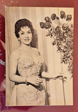 cartolina gina lollobrigida formato grande anni '60
