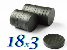 1000 pezzi  18x3mm   MAGNETI