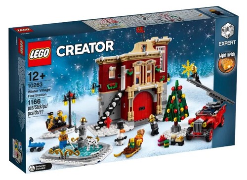Lego 10263 fire - lego, winter