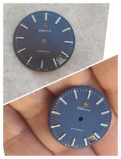 70s ZENITH AUTOMATIC 2562pc/2572pc VINTAGE WATCH ORIGINAL DIAL QUADRANTE 28,5mm