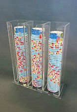 Espositore porta coppette gelato in plexiglas 3 colonne