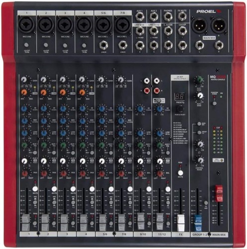 Proel mq12usb mixer profes - mq12usb,
