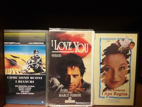 Marco ferreri rare vhs - ferreri, nuove