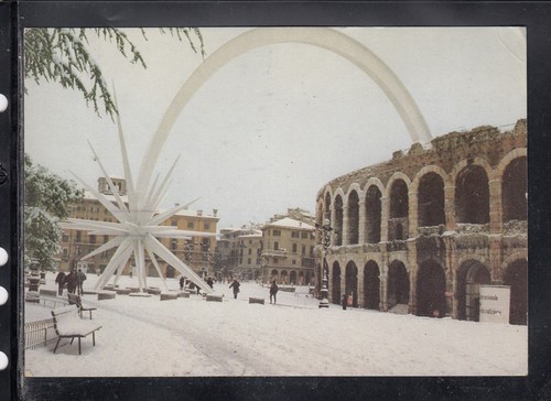 Cartolina verona natale - cartolina,