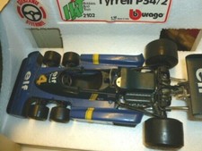 die cast Scala 1:14 Bburago Hat 2102 TYRRELL P34/2  new with box rara