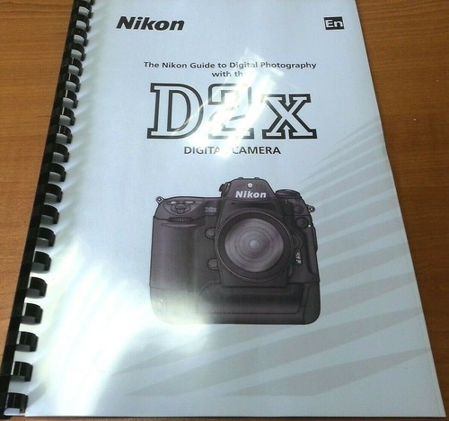 Nikon d2x manuale - manuale, di