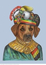 Rhodesian ridgeback stampa - ridgeback, a3