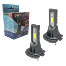 KIT LAMPADE LED H7 SIRIUS XL H7 SHORT AUTO MOTO ANABBAGLIANTE ABBAGLIANTE 6000K
