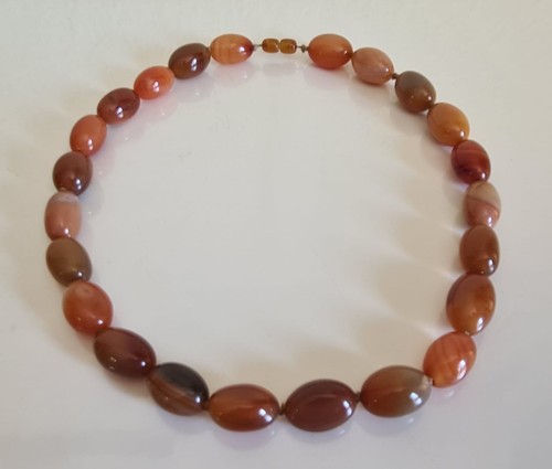 Collana vintage corniola