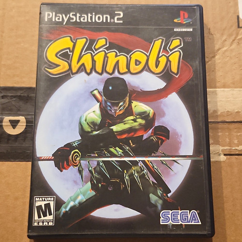 Ps2 sega shinobi cib - cib, ottime