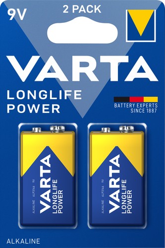 Batterie alkaline varta - varta, 9v