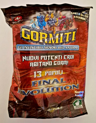 Gormiti bustina serie final - bustina,