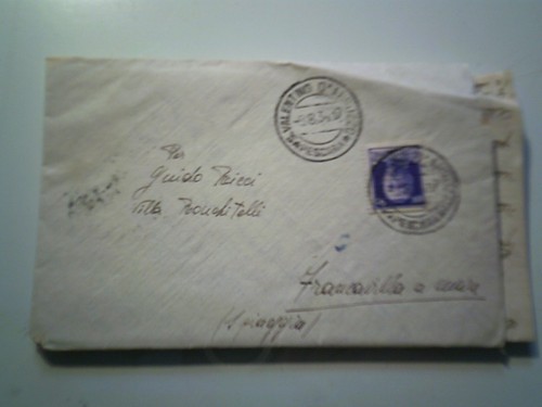 Busta viaggiata s - busta,