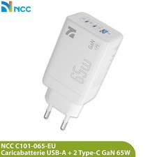 Caricabatterie USB-C GaN 65W