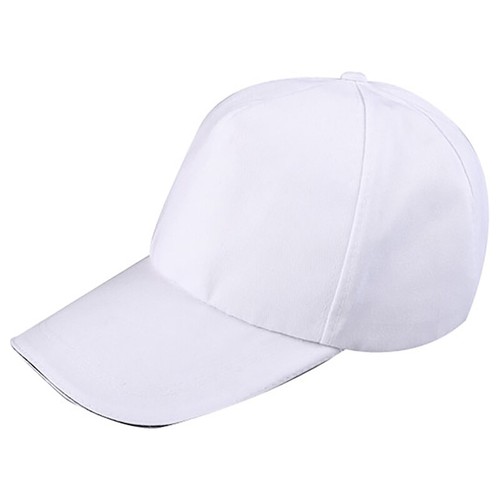 10pz berretto baseball bianco - 10pz,