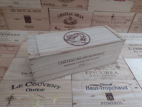Cassetta porta vino - , legno