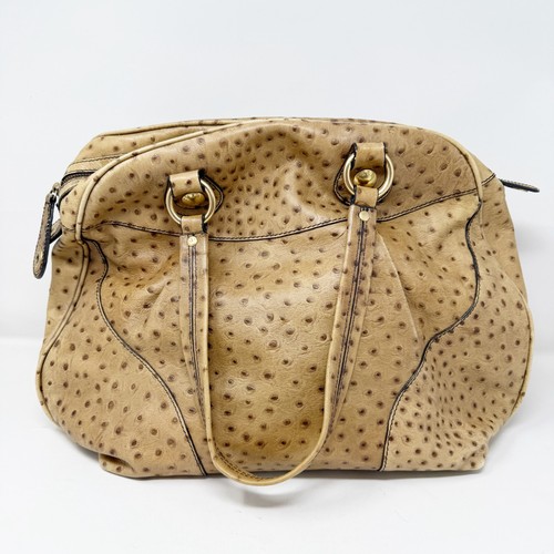 Borsone zara pelle beige - in,