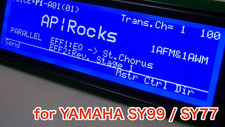 YAMAHA SY99 SY77 LCD Display