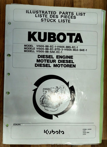 Elenco ricambi motore diesel