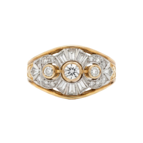 Anello damiani oro diamanti - damiani, e