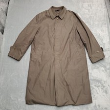 Polo Ralph Lauren Tranch Cappotto Giacca Tg 38S Marrone Giacca Fodera Lana Rimovibile