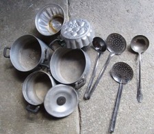 Lotto vecchi oggetti utensili