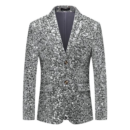 Uomo lucido lustrini suit - lustrini,