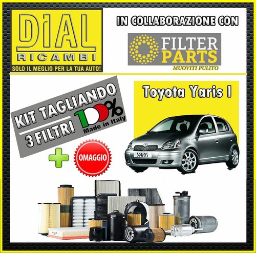 Kit tagliando filtri - kit, 3pz