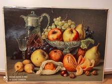 Vecchia stampa oleografia