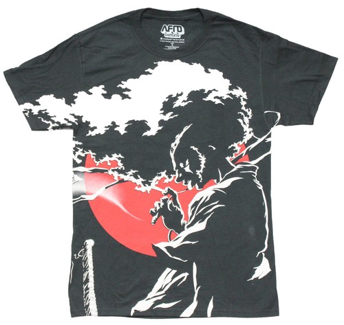 Maglietta afro samurai grafica - samurai,