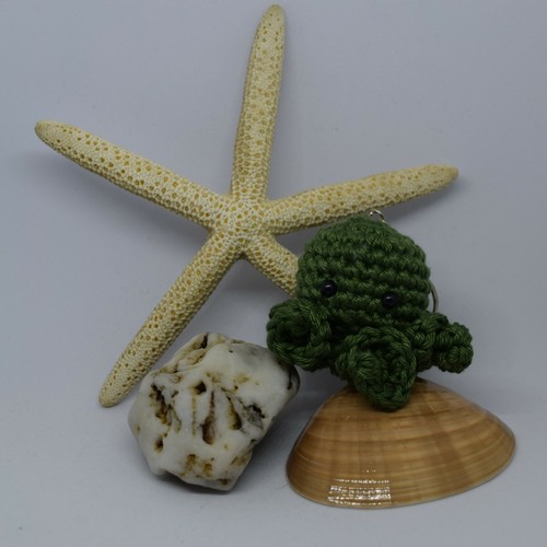 Portachiavi amigurumi forma - , di