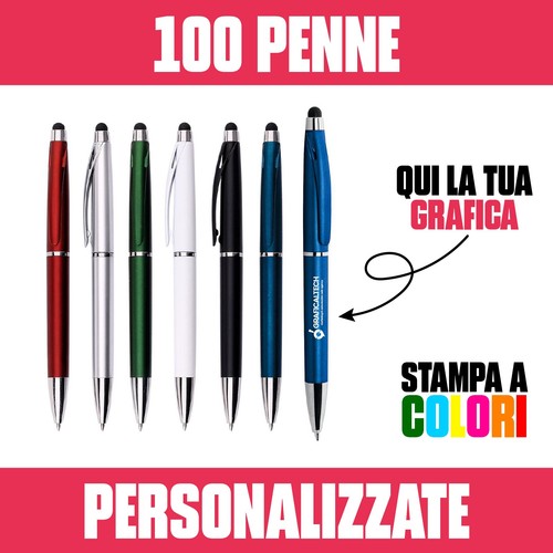 100 penne personalizzate - 100,