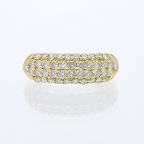 Anello diamanti - 1,00, ct.