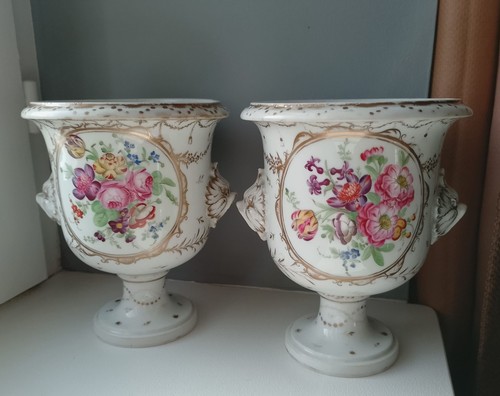 Rare paire cache pots vase - rare,