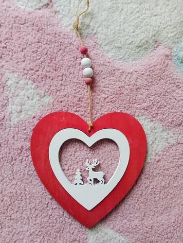 Cuore decorativo natale - cuore,