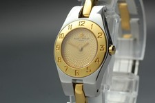 【Quasi come nuovo】 Orologio da donna Baume & Mercier Linea MV045203 quadrante oro quarzo argento