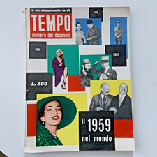 Rivista IL 1959 NEL MONDO. NUMERO DEL DECENNIO A CURA DI  TOFANELLI E PATELLANI
