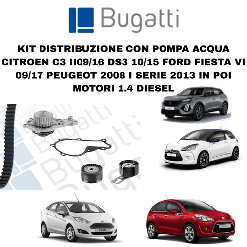 Distribuzione pompa acqua - c/pompa,