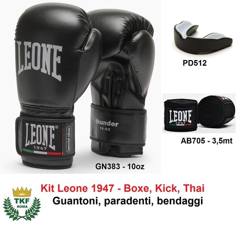 Kit boxe leone guantoni - :,