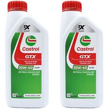 OLIO MOTORE ORIGINALE CASTROL GTX X3 10W40 BENZINA E DIESEL A3/B4 LT. 2 LITRI