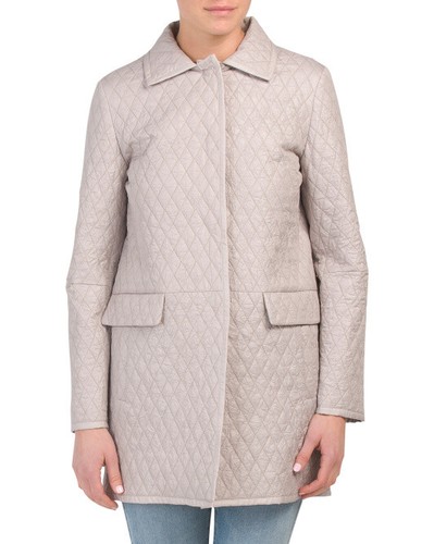 Cappotto trapuntato imbottito