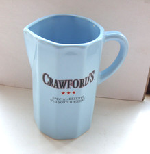 crawford's 3 star  scotch whisky water jug blue no makers mark in VGC