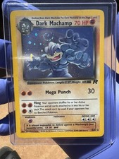 Dark Machamp 10/82 Holo Raro