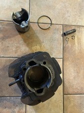 Ape Piaggio P 501 cilindro e pistone completo spinotto e seger