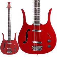 Danelectro LONGHORN BASS Rosso