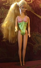 Bambola Barbie Tropical Mattel anni 80 made in Philippines. 