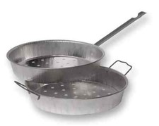 Padella per Castagne Caldarroste con  Manici in Ferro 26 cm